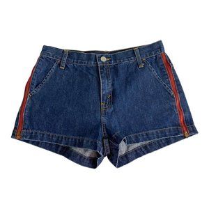 Levis Red Tab Womens Shorts Adult Size 5 Zipper Side Pockets 2" Inseam